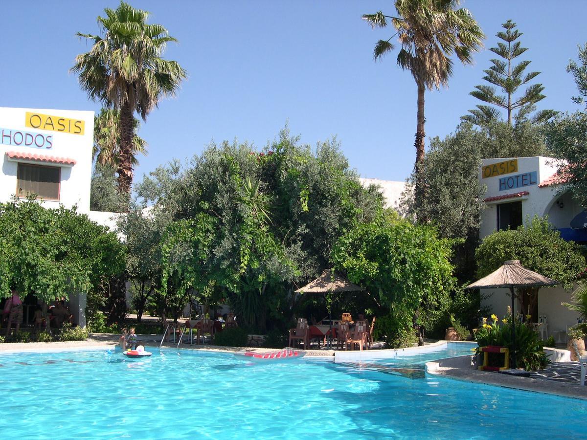 Oasis Hotel Bungalows Rhodes Afándu Kültér fotó