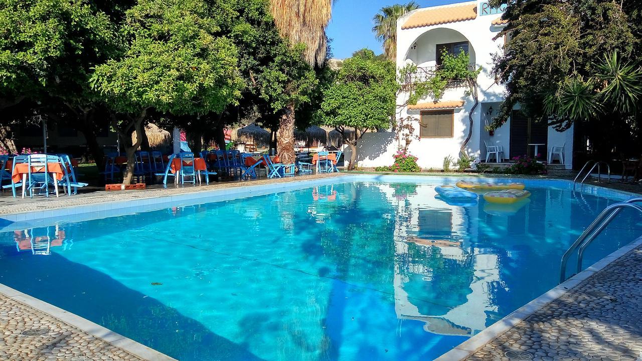 Oasis Hotel Bungalows Rhodes Afándu Kültér fotó
